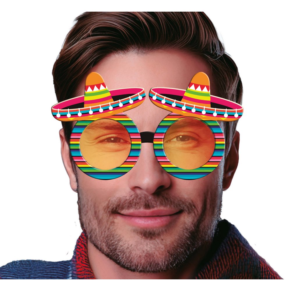 Mexikói Sombrero Parti Szemüveg