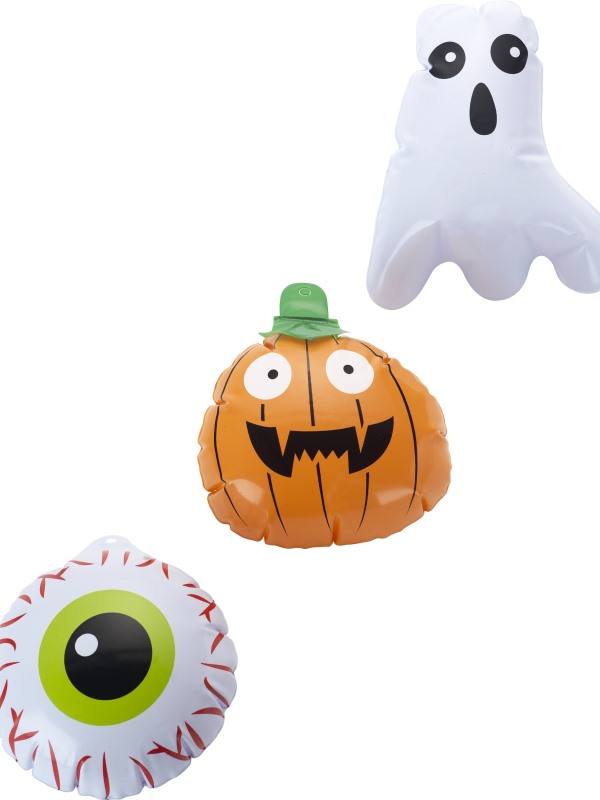 Mini Felfújható Halloween Válogatás ? Szemgolyó, Szellem és Tök ? 15 cm