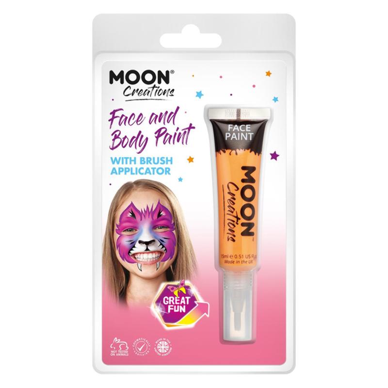 Narancssárga Arc- és Testfesték Csomagolásban - 15 ml