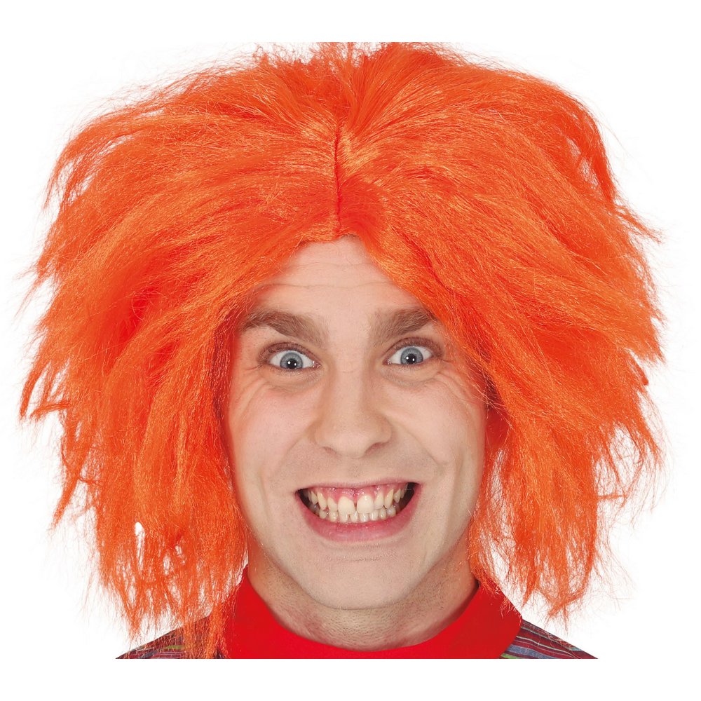 Narancssárga Bozontos Paróka Halloweenre