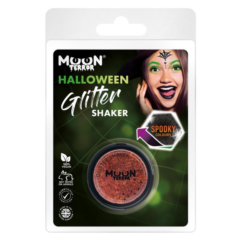Narancssárga Csillámpor Csomagolásban Halloweenre - 5 g