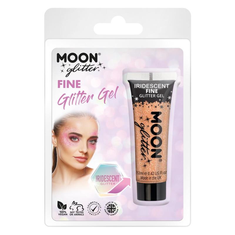 Narancssárga Irizáló Csillámzselé - 12 ml