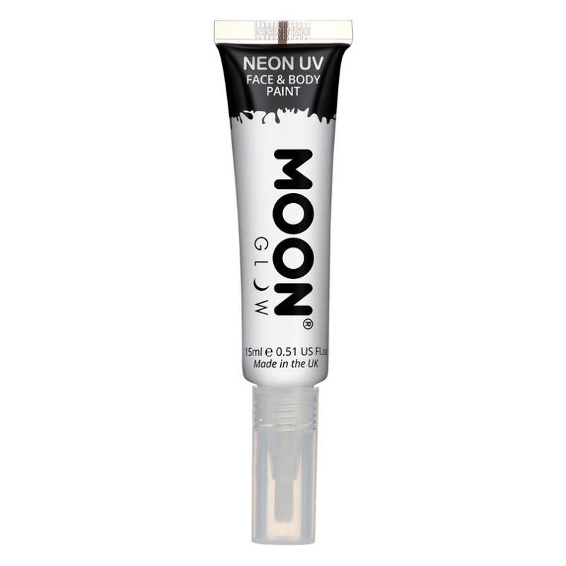 Neon Fehér UV-s Arc- és Testfesték - 15 ml