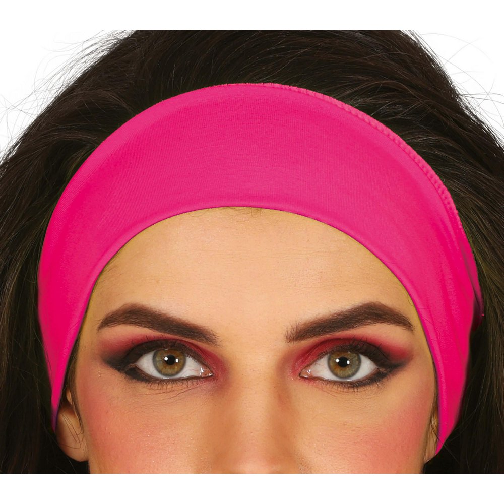 Neon Pink Fejpánt Felnőtteknek 80-as Évek Tematikára