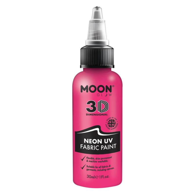 Neon Rózsaszín UV-s Szövetfesték - 30 ml