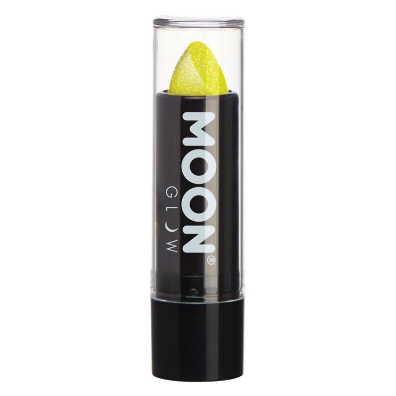 Neon Sárga UV-s Csillámos Rúzs - 5 g