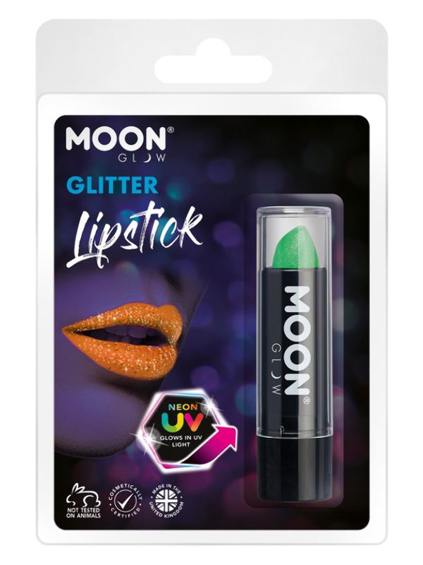 Neon Zöld UV Csillámos Ajakrúzs - 4,2 g