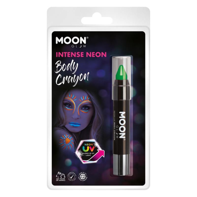 Neon Zöld UV-s Testkréta Csomagolásban - 3,5 g