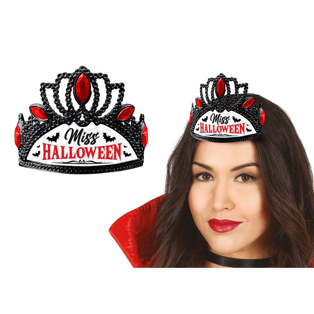 Női Miss Halloween Korona Halloweenre