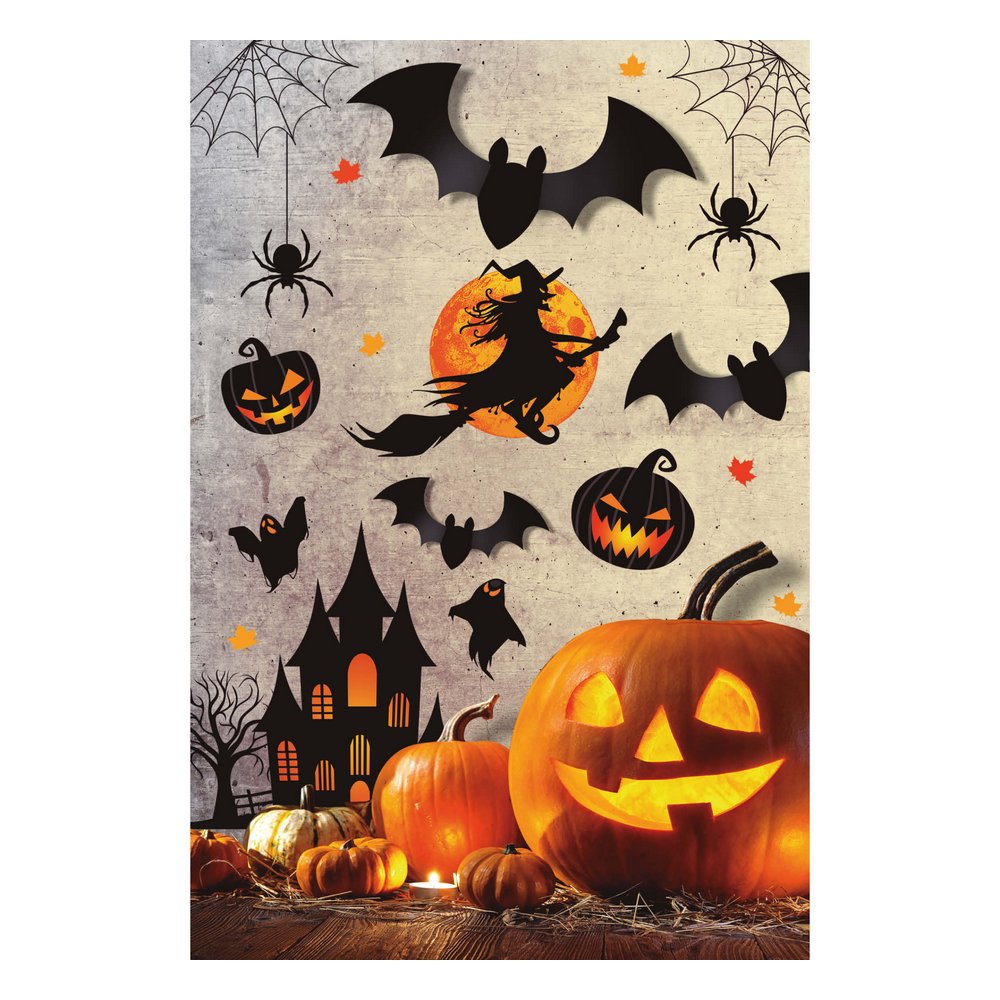 Öntapadós Fali Dekoráció Halloweenre, 70x80 cm