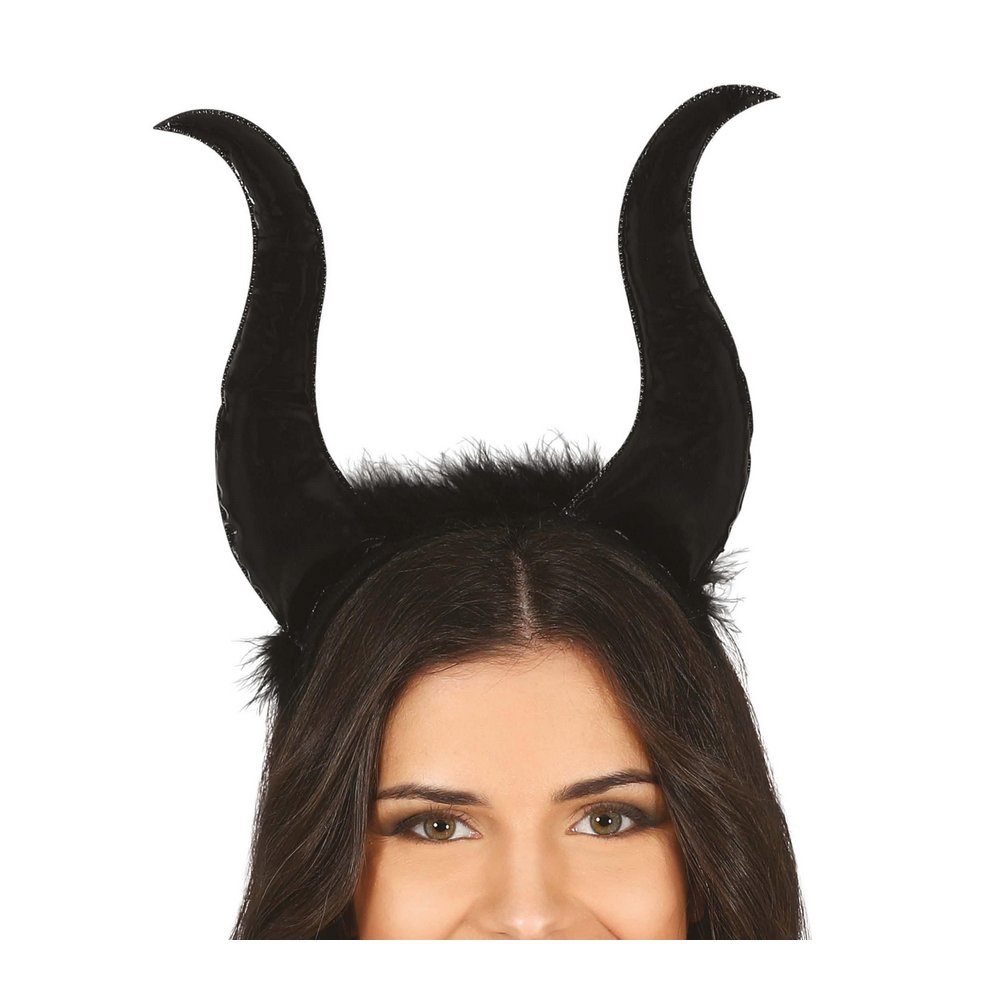 Ördög Szarv Fejpánt Női Jelmezhez Halloweenre