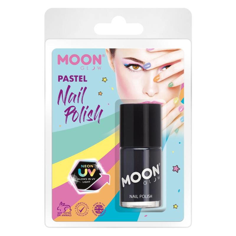 Pasztell Neon Fekete UV-s Körömlakk Csomagolásban - 14 ml