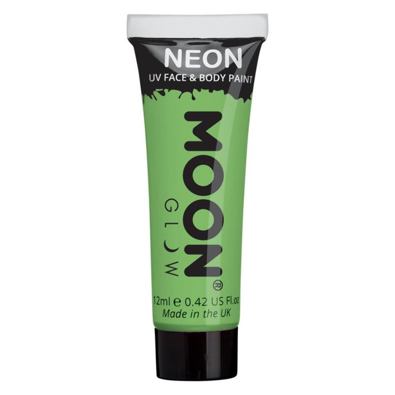 Pasztell Neon Zöld UV-s Arc- és Testfesték - 12 ml