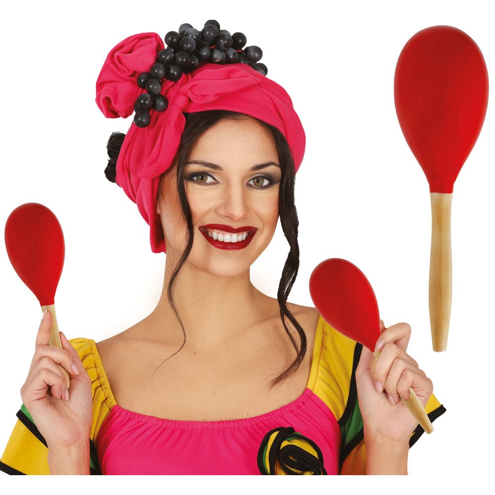Piros Fa Maraca, 20 cm