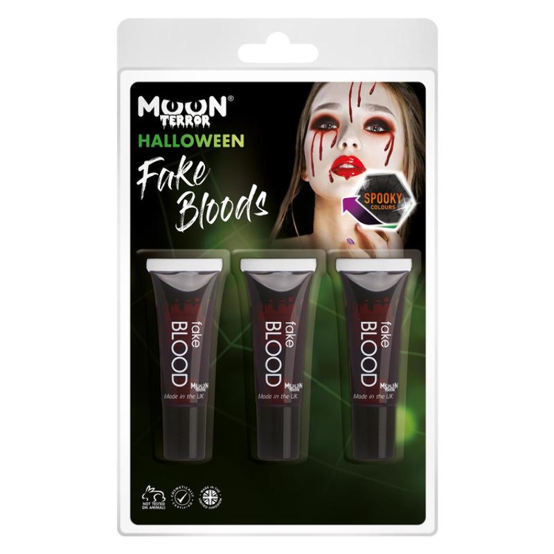 Piros Művér Szett Halloweenre - 3 db-os, 10 ml