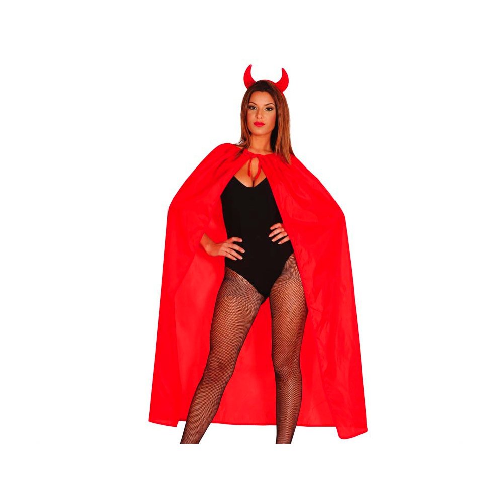 Piros Ördög Köpeny Felnőtteknek Halloweenre, 130 cm