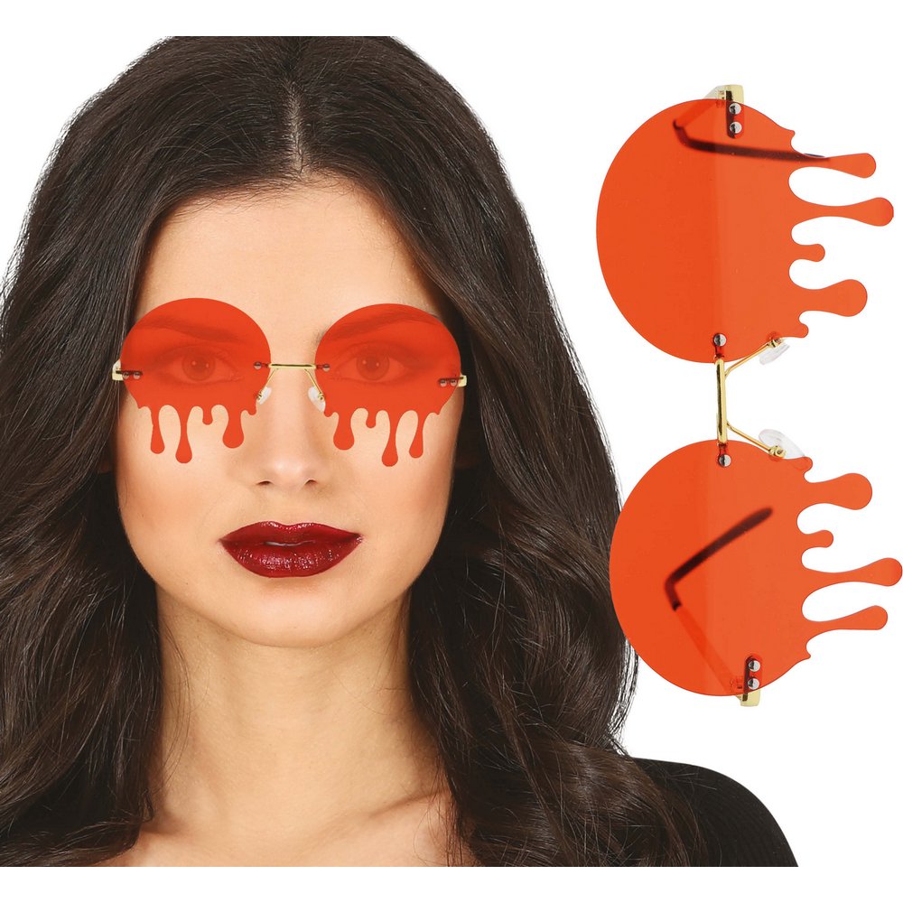 Piros Szellem Szemüveg Kiegészítő Halloweenre
