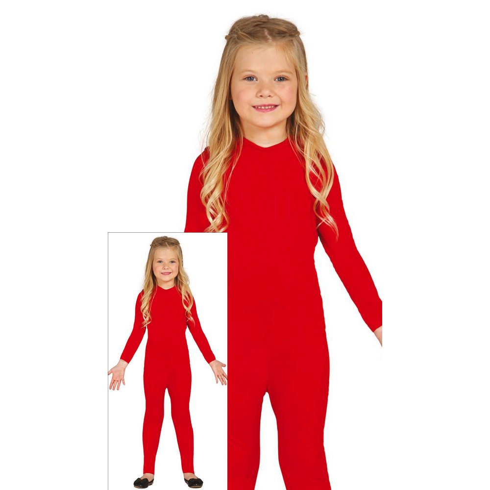Piros Teljes Test Body Jelmez Gyerekeknek