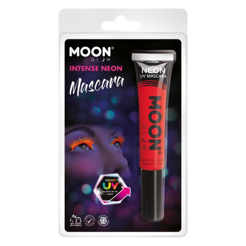 Piros UV Neon Szempillafesték - 15 ml