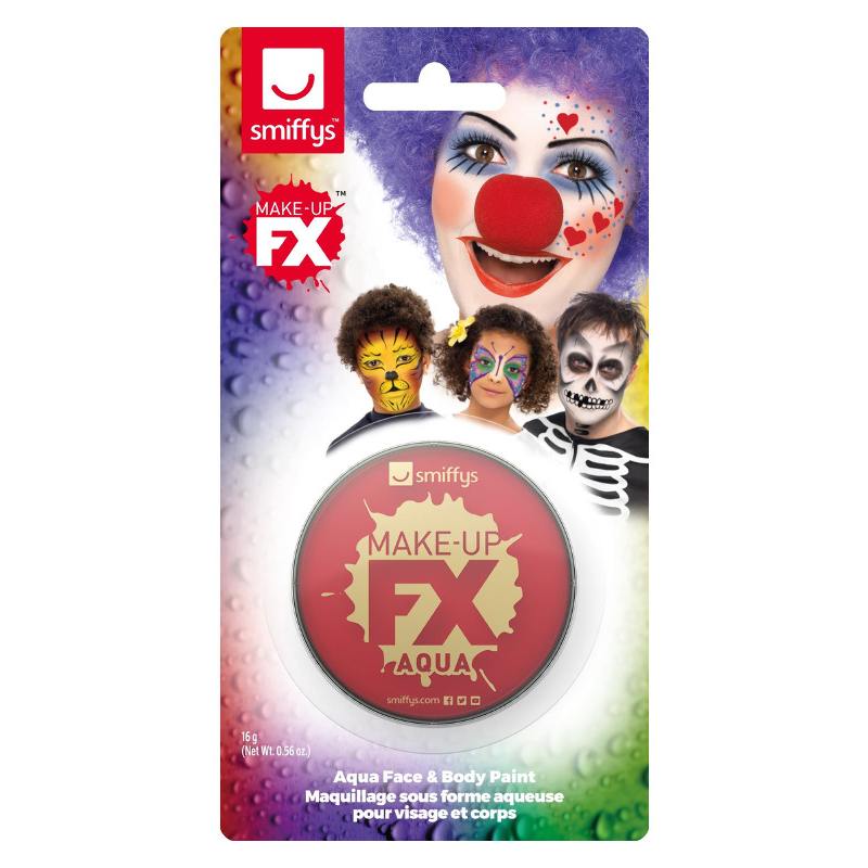 Piros Vízbázisú Arcfesték Make-Up Fix - 16 ml