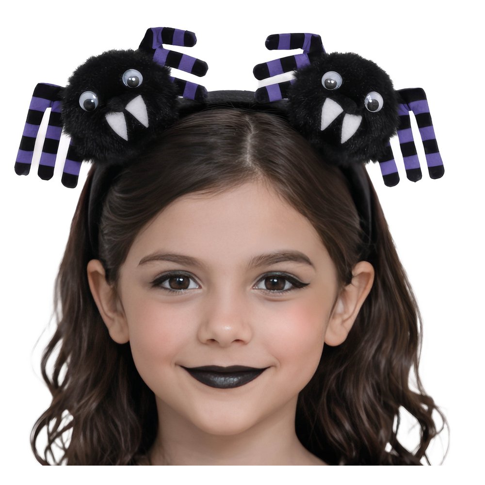 Pók Fejpánt Lányoknak Halloweenre