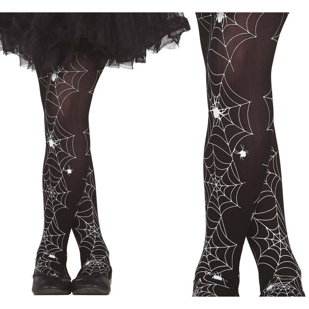 Pókhálós Pók Harisnyanadrág Lányoknak Halloweenre