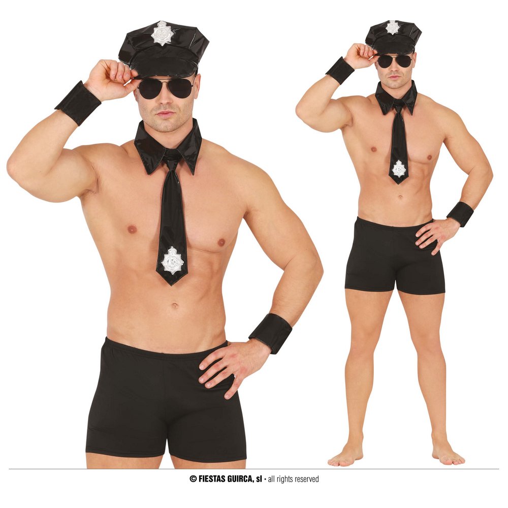 Rendőr Striptease Szett Férfiaknak Legénybúcsúra
