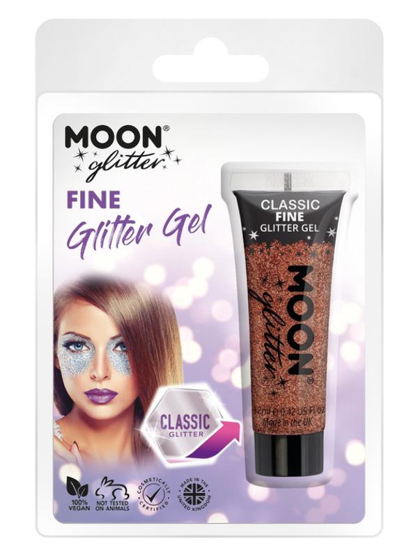 Réz Bronz Klasszikus Csillámzselé - 12 ml