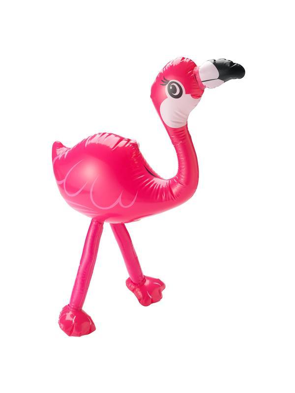 Rózsaszín Felfújható Flamingó - 55 cm