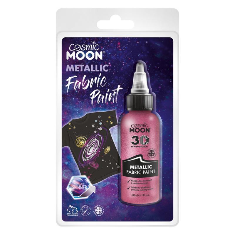 Rózsaszín Metálfényű Textilfesték - 30 ml