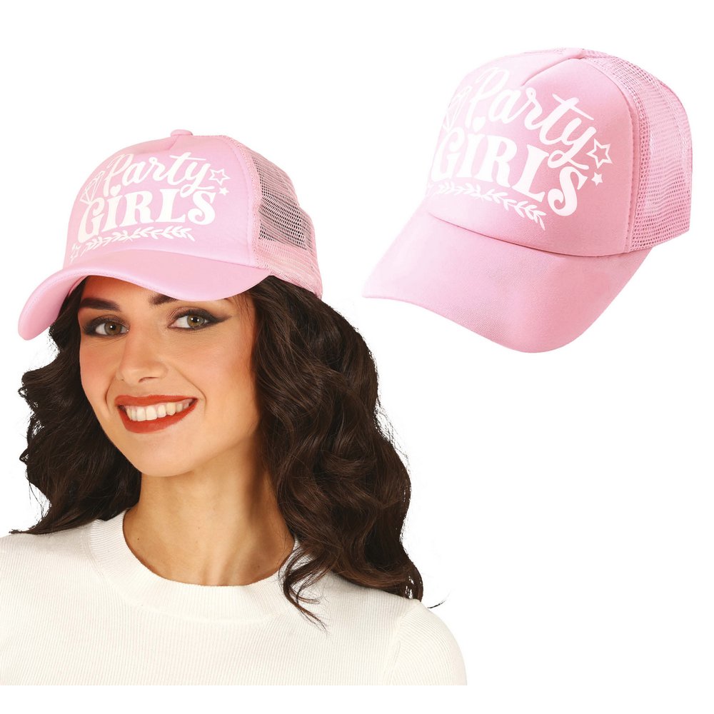 Rózsaszín Party Girls Kalap Lánybúcsúra