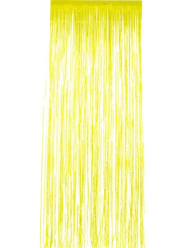 Sárga Csillogó Függöny - 91 x 244 cm