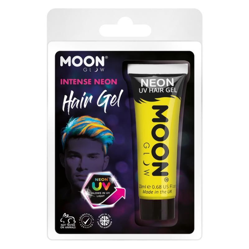 Sárga UV Neon Hajzselé - 20 ml