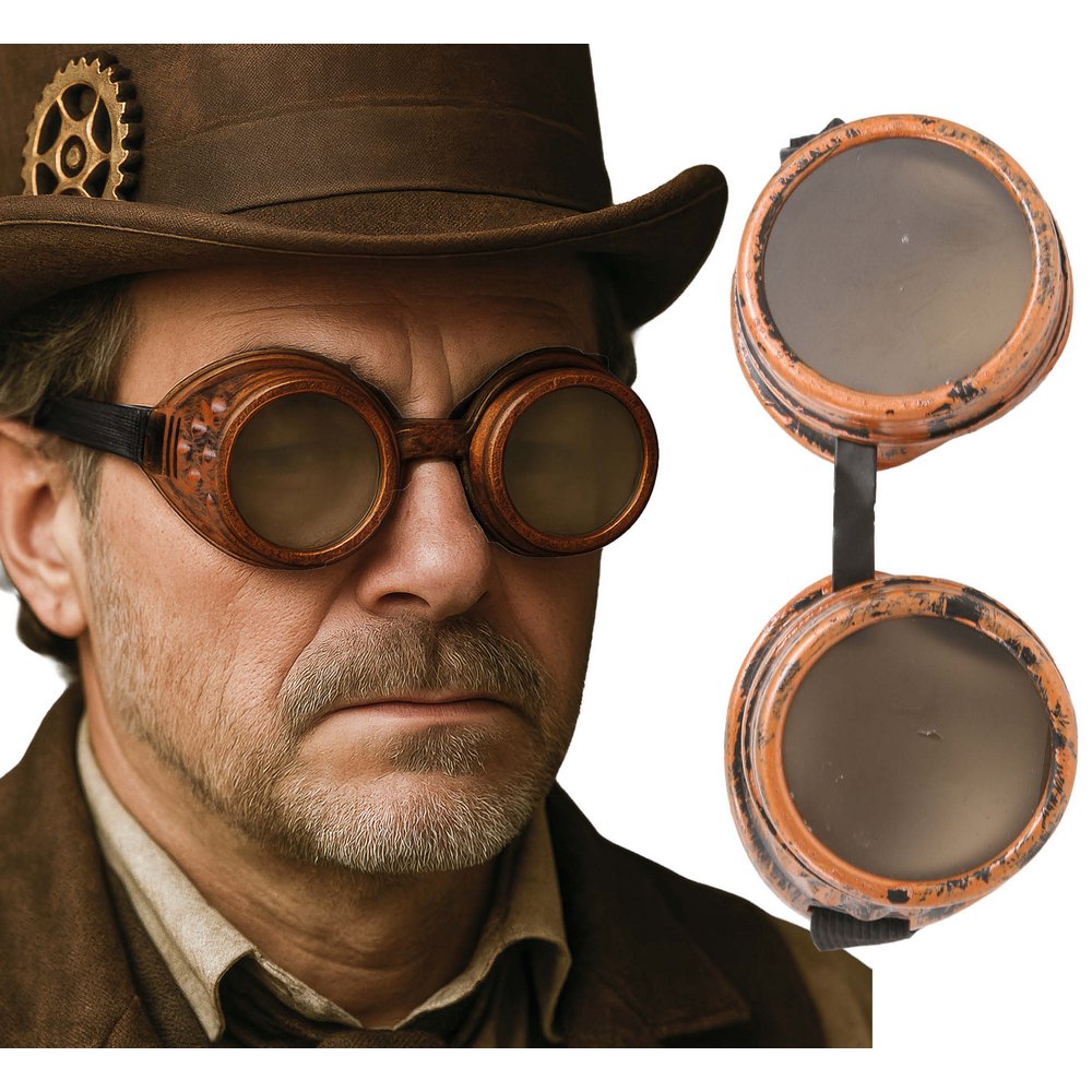 Steampunk Pilótaszemüveg Felnőtteknek