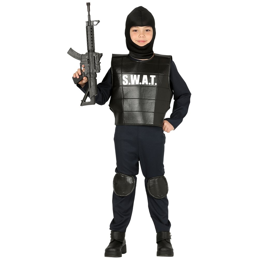 SWAT Rendőr Fiú Jelmez Szett