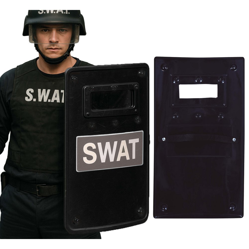 SWAT Rendőrségi Pajzs Kiegészítő, 65x40 cm