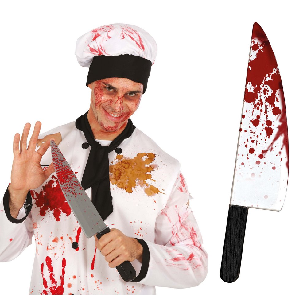 Szakács Véres Kés Kiegészítő Halloweenre