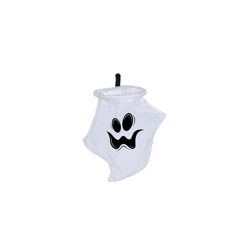Szellem Édességtartó Kosár Halloweenre, 50 cm
