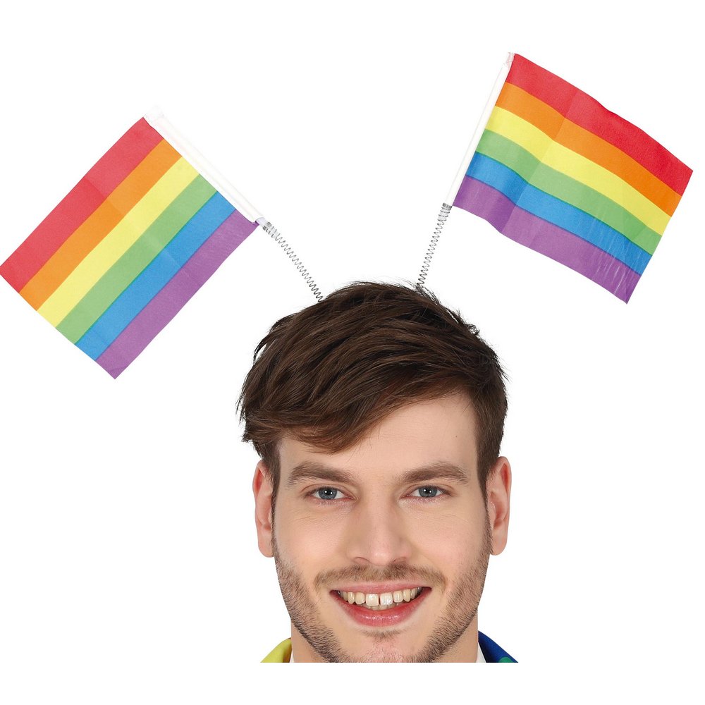 Szivárvány Zászlós Fejpánt Unisex