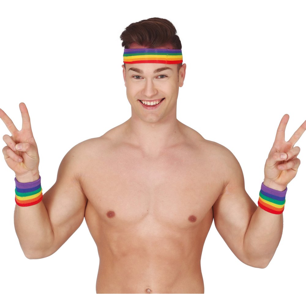 Szivárványos Sport Kiegészítő Szett Felnőtteknek