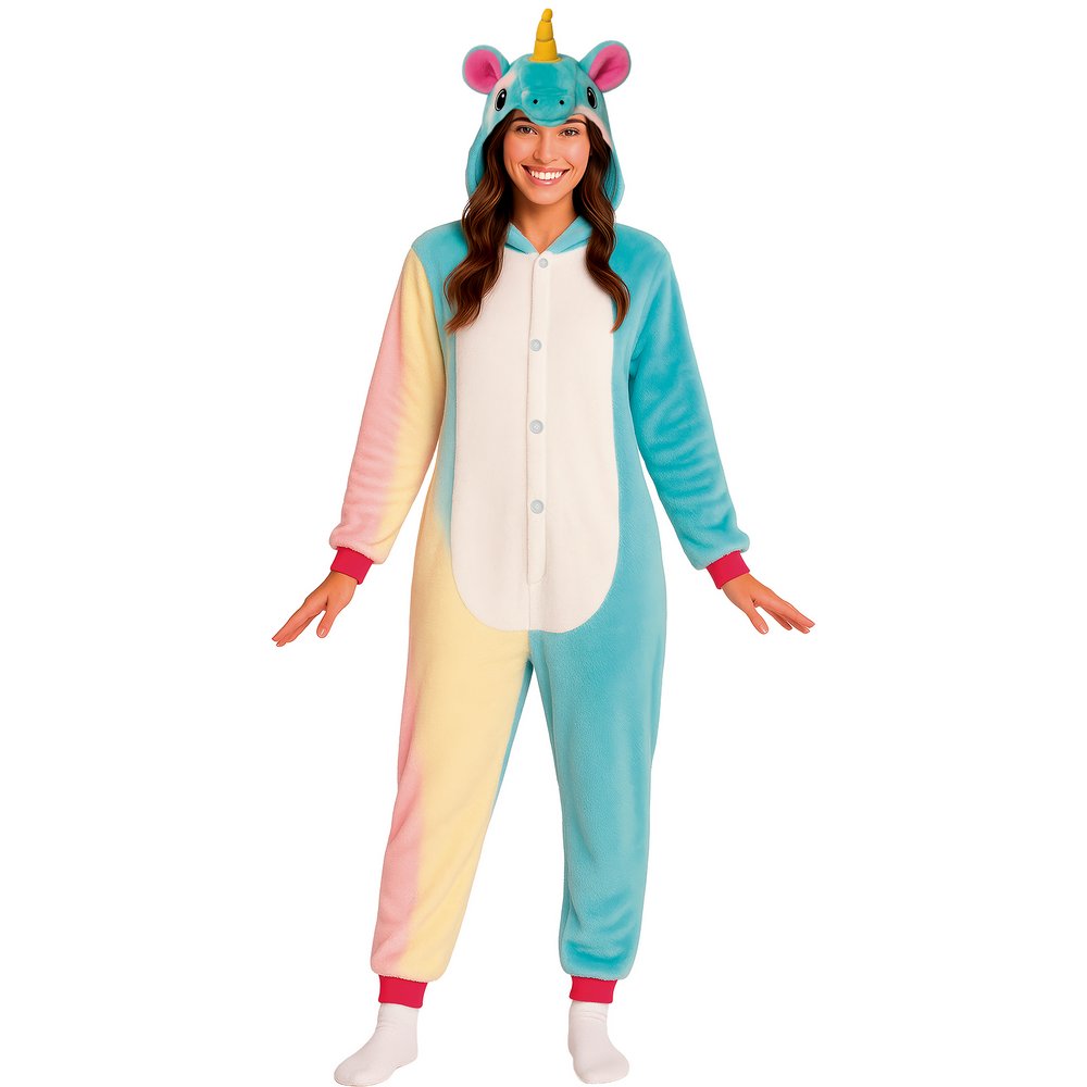 Unikornis Kigurumi Jelmez Felnőtteknek
