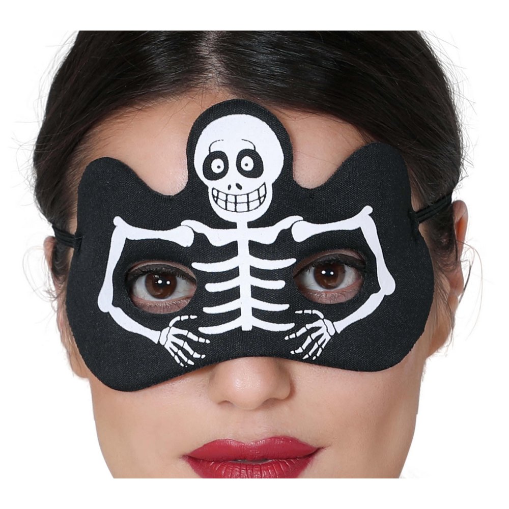 Unisex Csontváz Szemmaszk Felnőtteknek Halloweenre