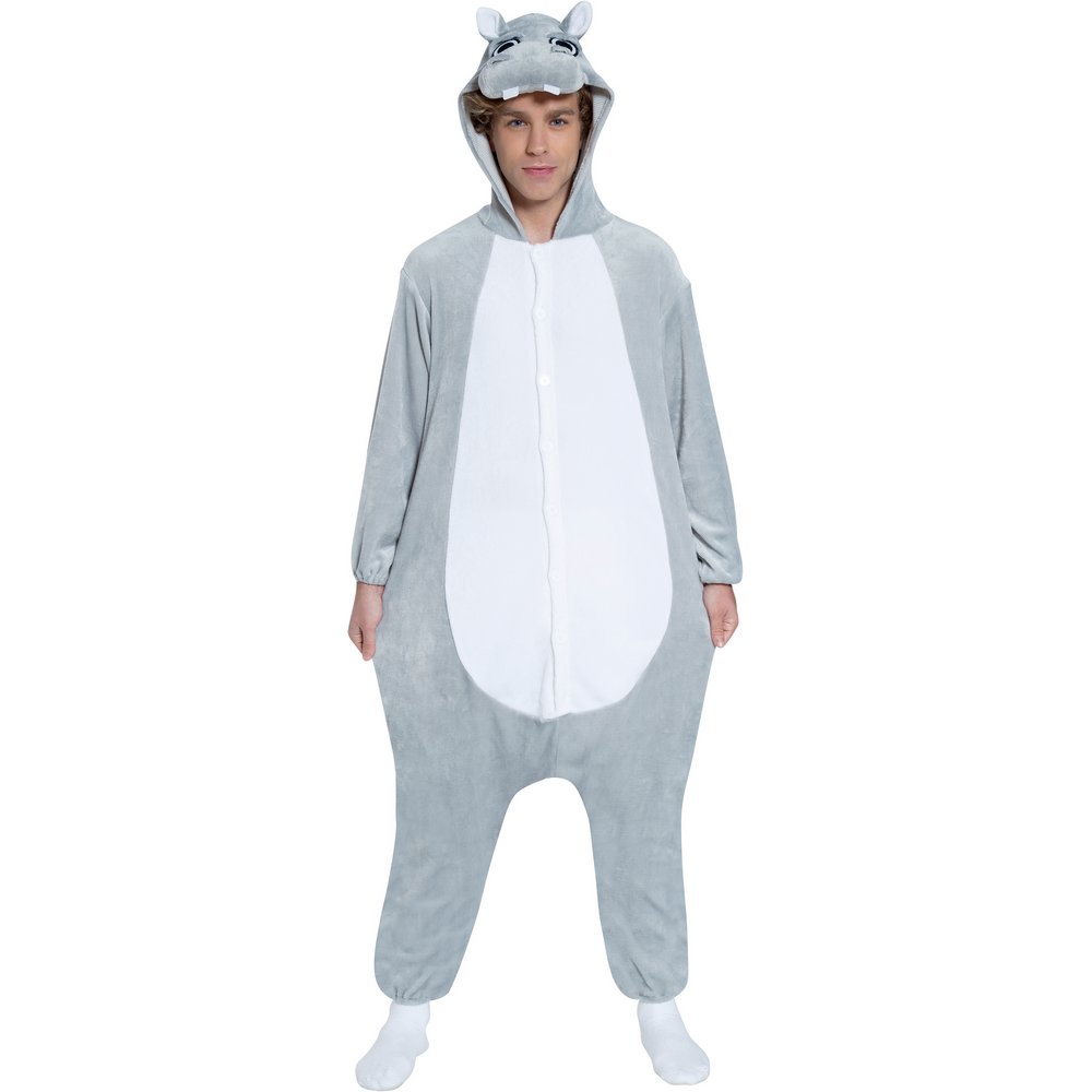 Unisex Víziló Kigurumi Jelmez Felnőtteknek