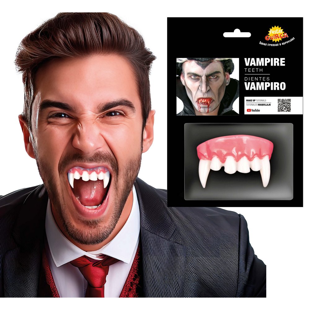 Vámpír Műfogsor Felnőtteknek Halloweenre