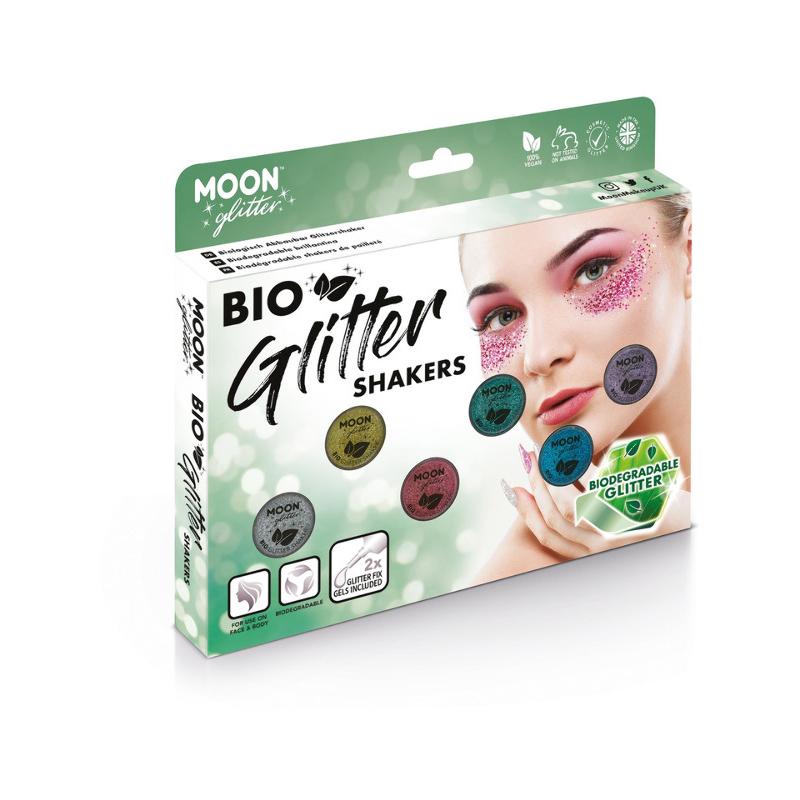 Vegyes Bio Csillámpor - 6 db-os, 5 g