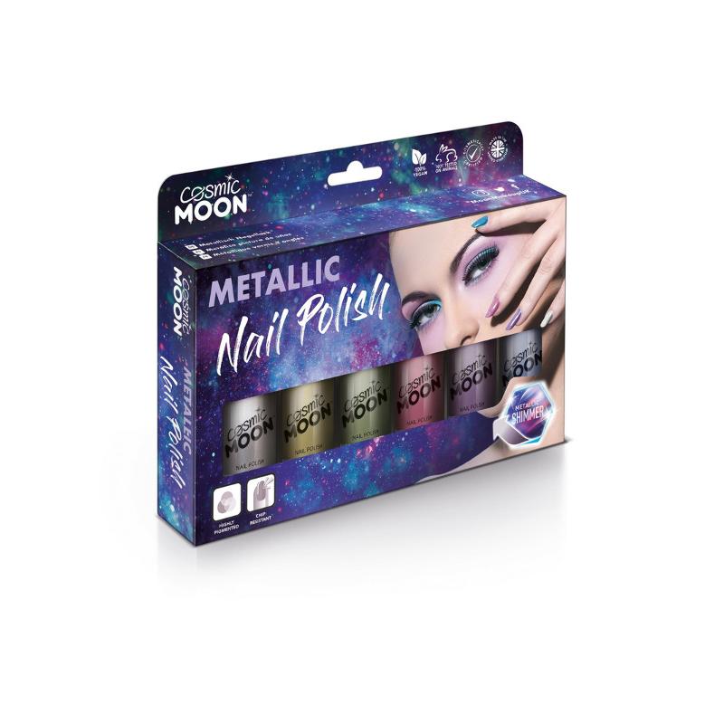 Vegyes Metálfényű Körömlakk - 6 db-os, 14 ml