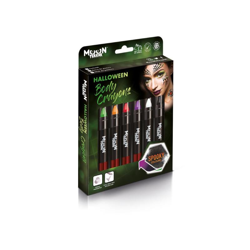 Vegyes Testkréta Halloweenre - 6 db-os, 3,5 g