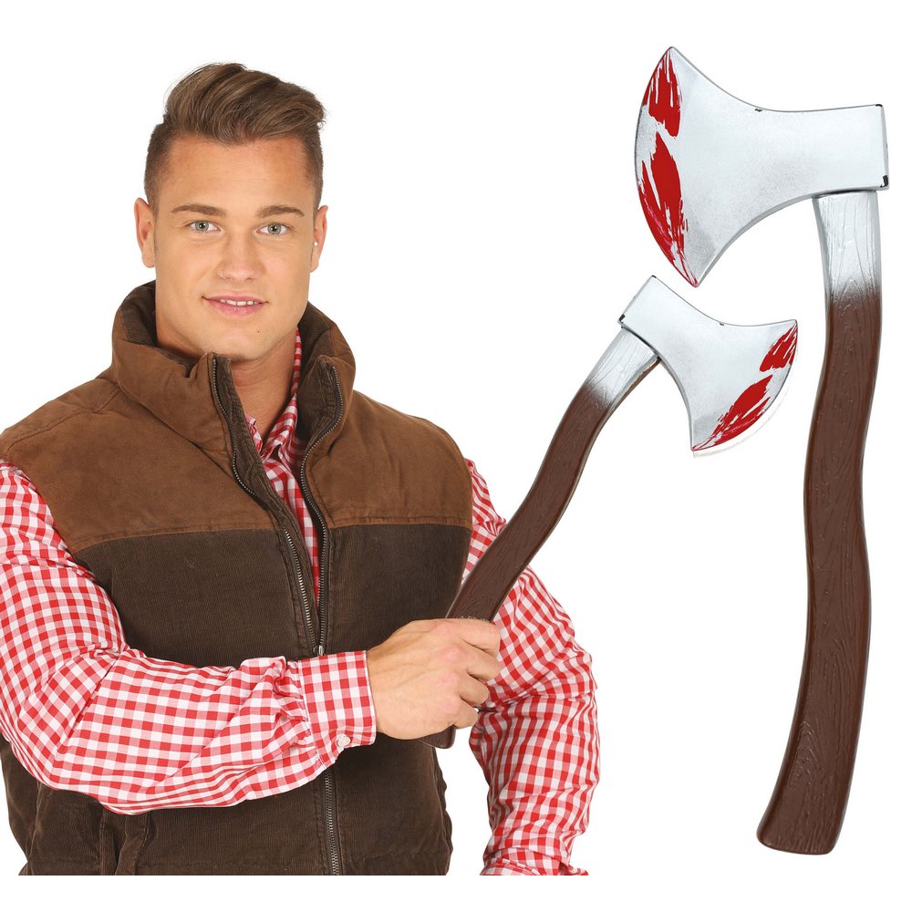 Véres Fejsze Kiegészítő Halloweenre, 49 cm