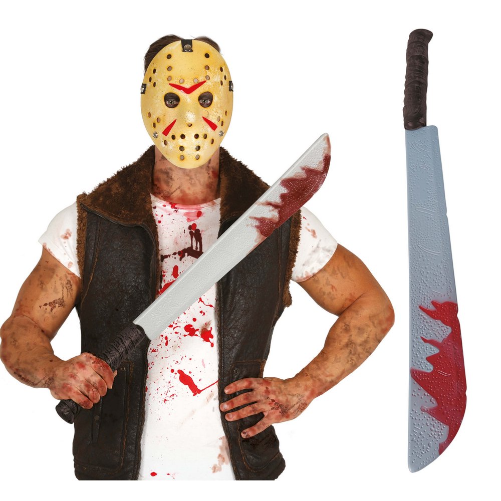 Véres Machete Halloweenre, 76 cm