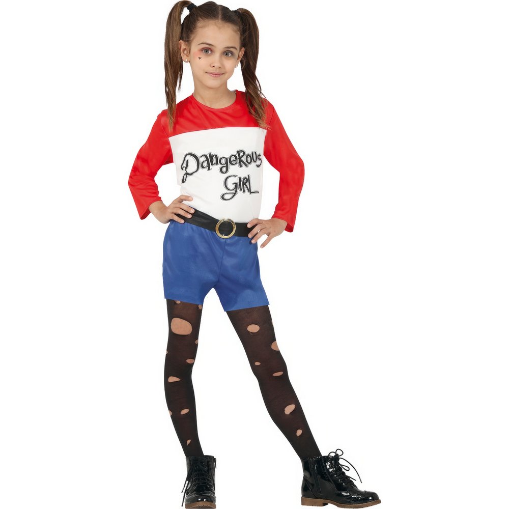 Veszélyes Lány Jelmez Halloweenre, 5 - 6 Év